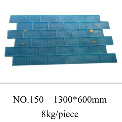 PU Stemplet Beton Form No.150 Til Beton Stempel